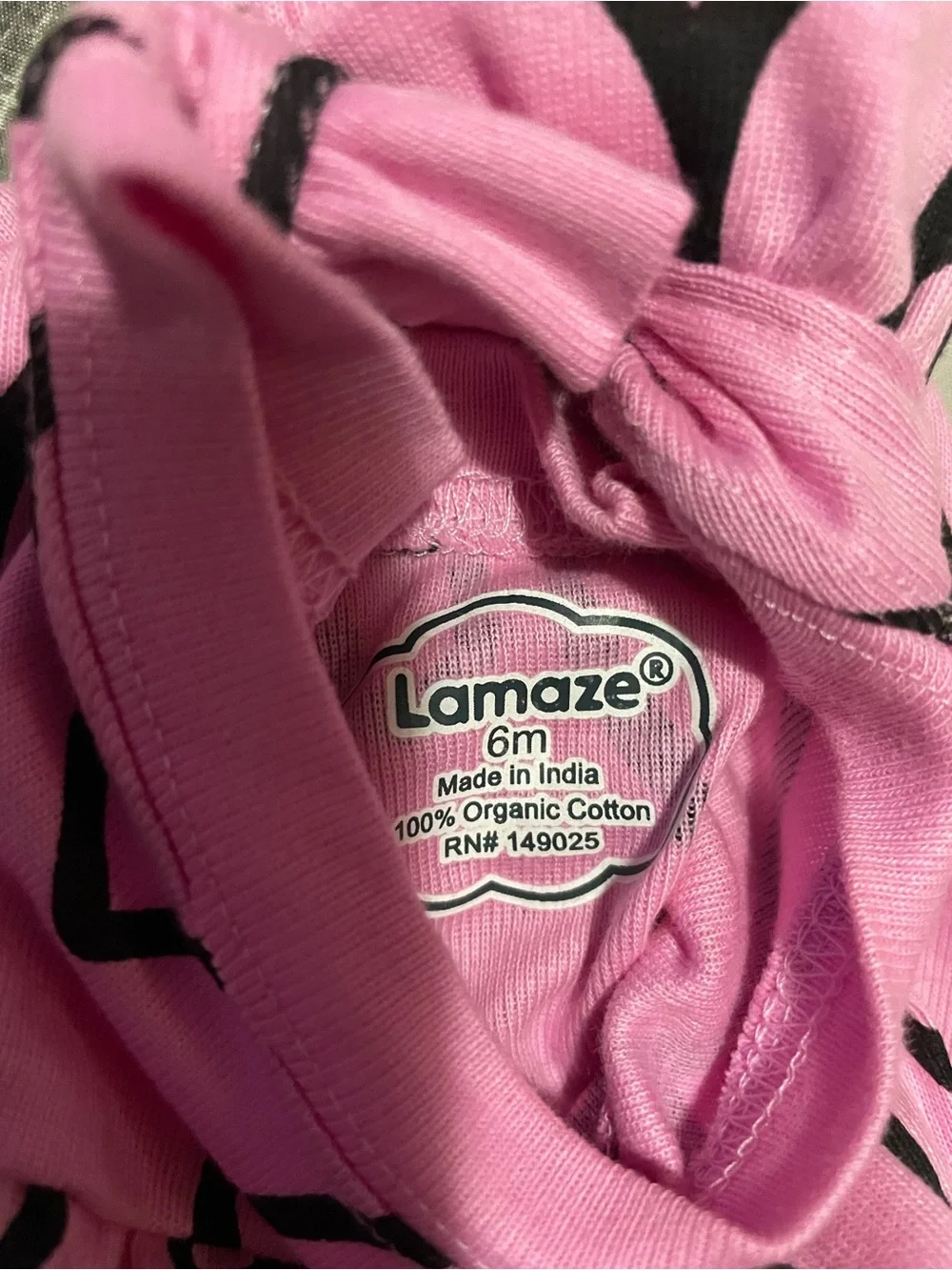 Lamaze Pink Heart Romper & White Rainbow Romper Pair